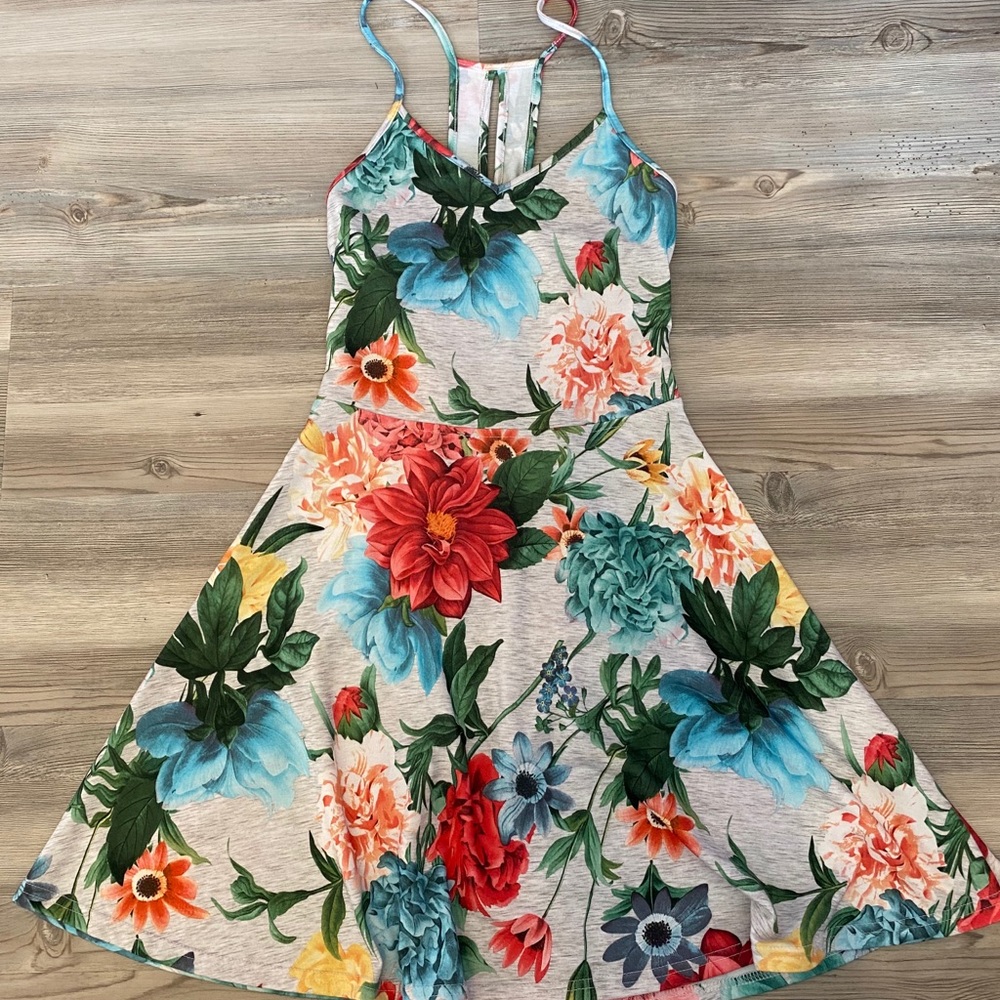 Stretchy skater dress